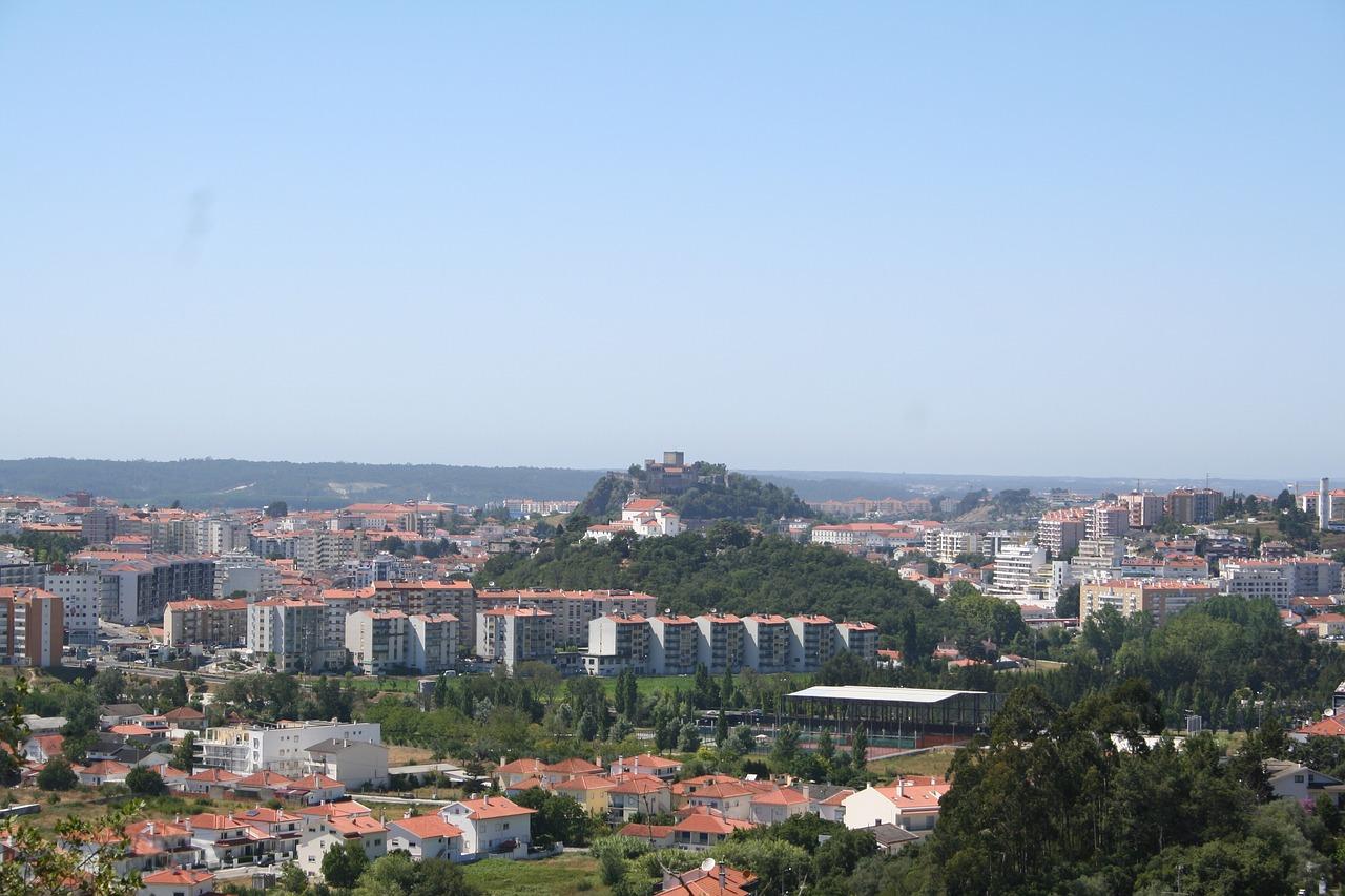 leiria, architecture, skyline